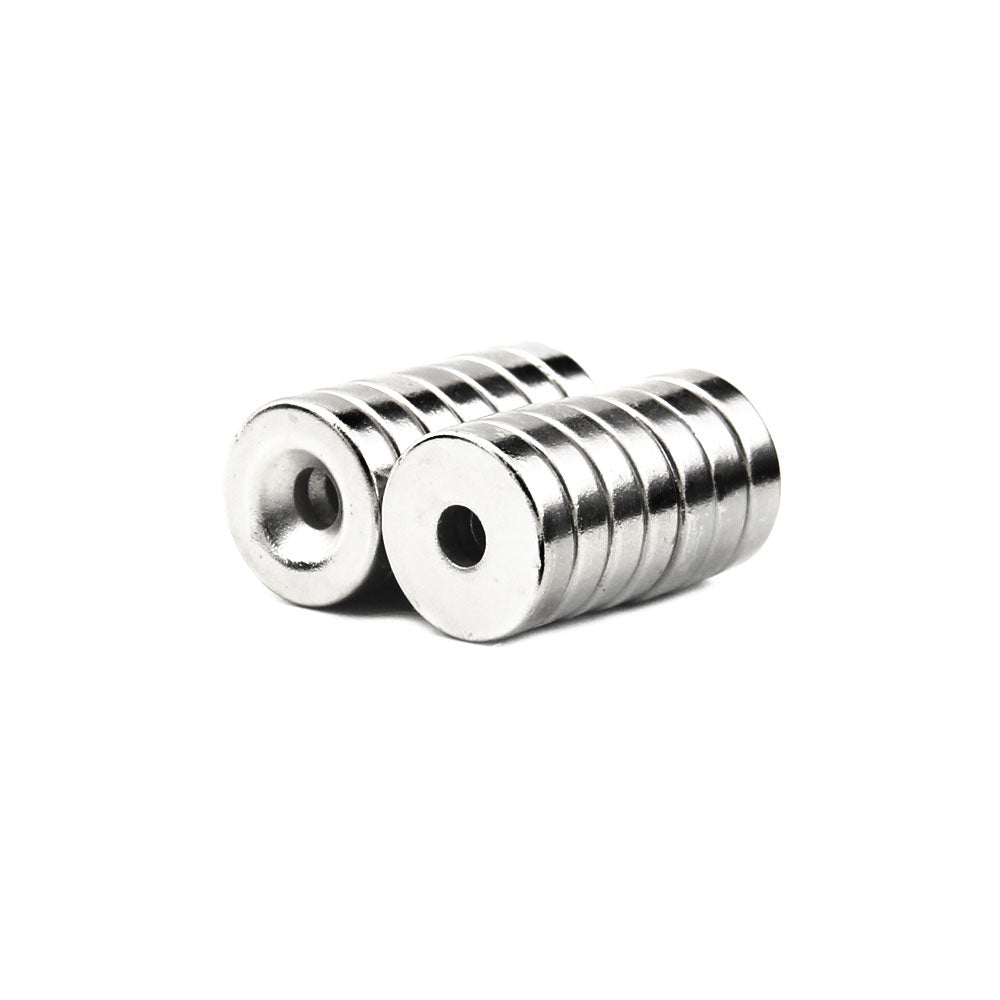 15mm x 5mm - 4mm agujero avellanado N35